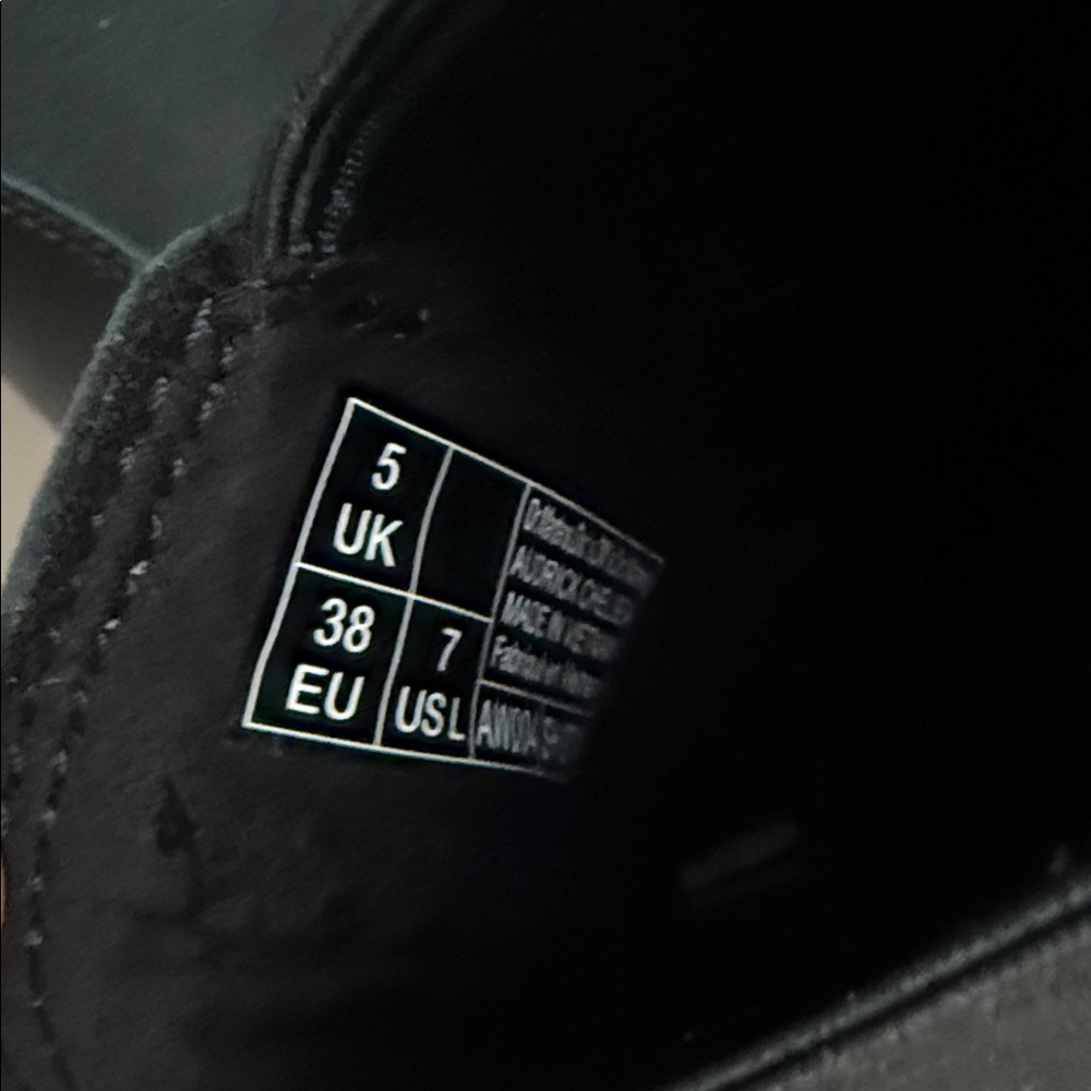 Black Leather Chelsea Boots - Picture 5 of 5